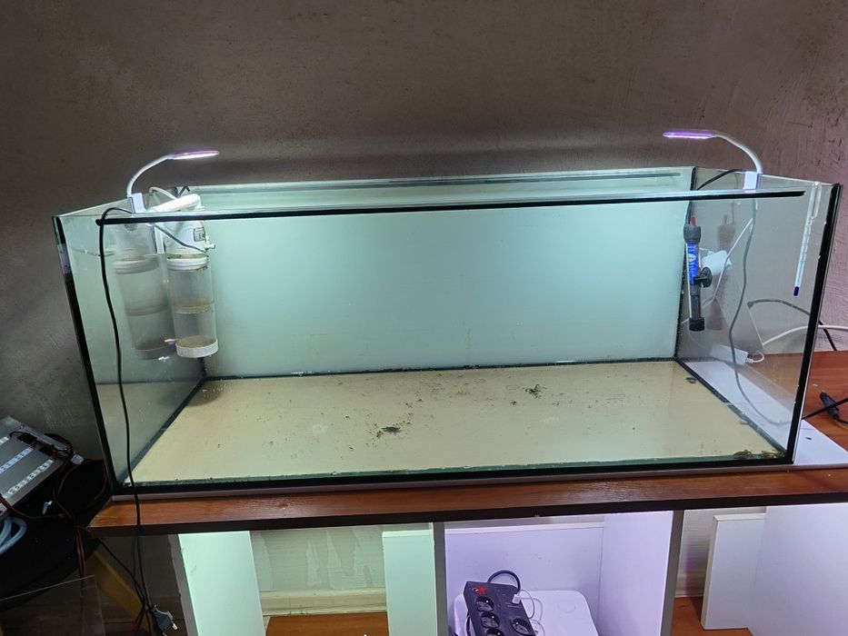 Sprzedam akwarium 100x40x40 160l z filtrem,światłem i ogrzewaniem