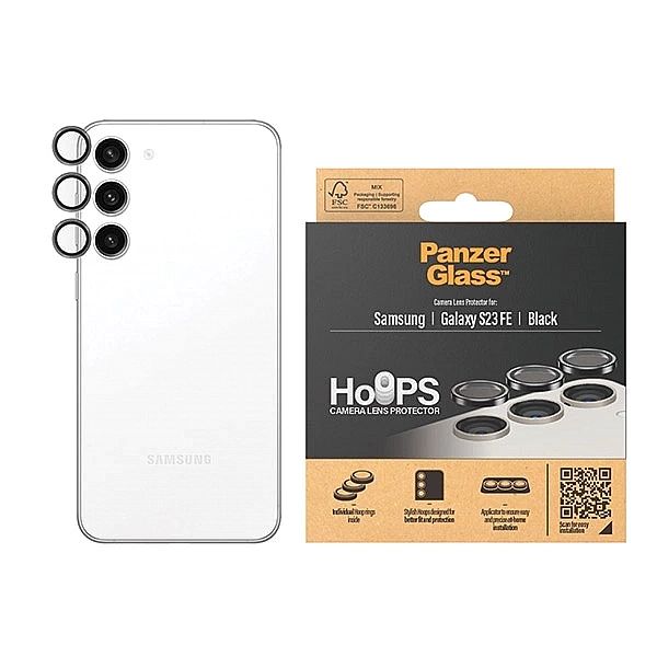 Ochrona aparatu PanzerGlass Hoops Camera na Samsung Galaxy S23 FE - z