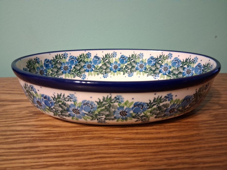 Polmisek owalny 1L 24cm GAT1 Ceramika Artystyczna Boleslawiec