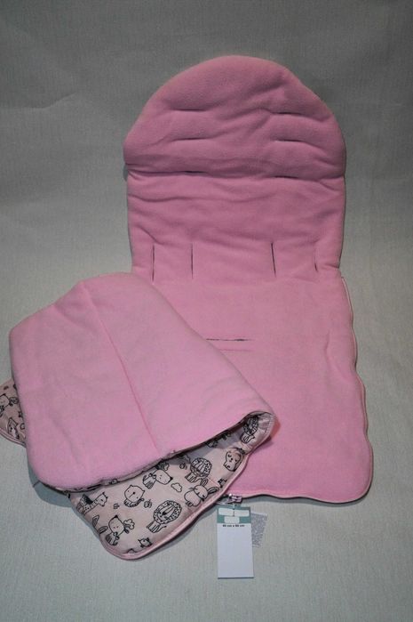 Новий матрацик в коляску, конверт, вкладка в коляску для дівчинки