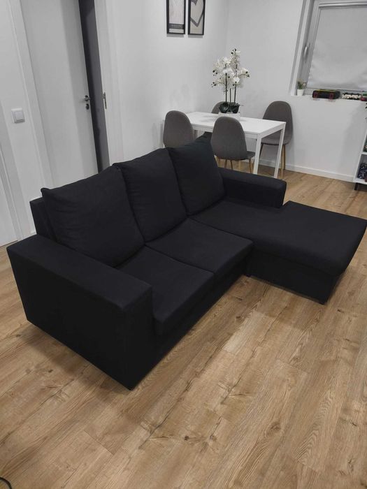 Sofá com Chaise Loungue Reversível