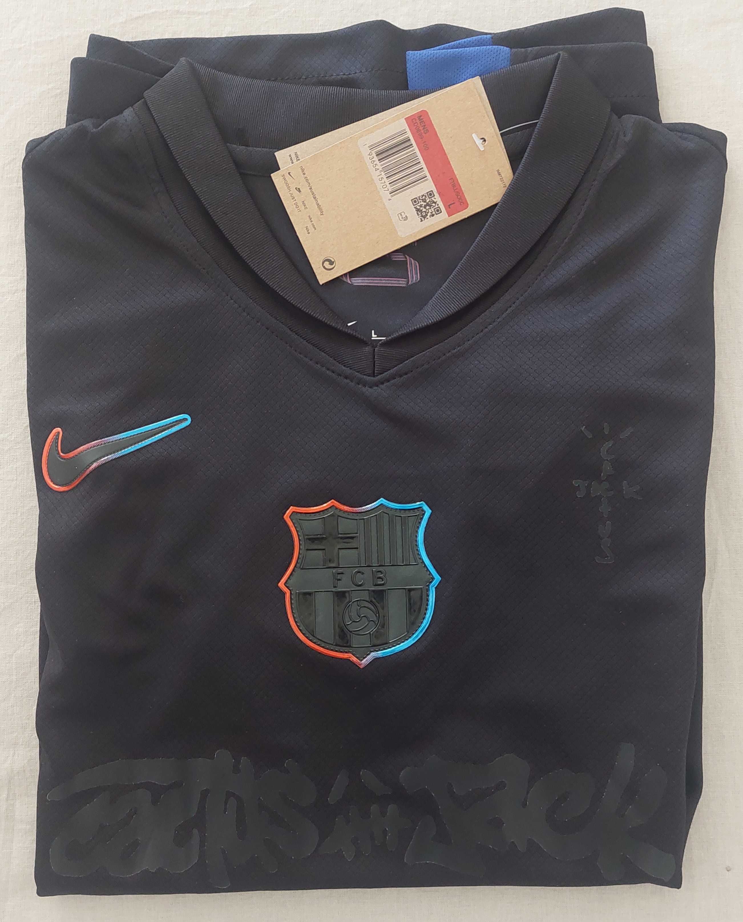 Camisola Barcelona x Travis Scott Cactus Jack