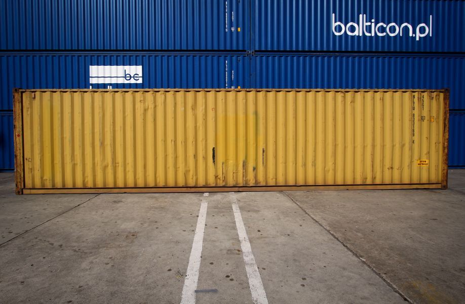 Kontener morski magazynowy 40HC_CW podwyższany UŻYWANY