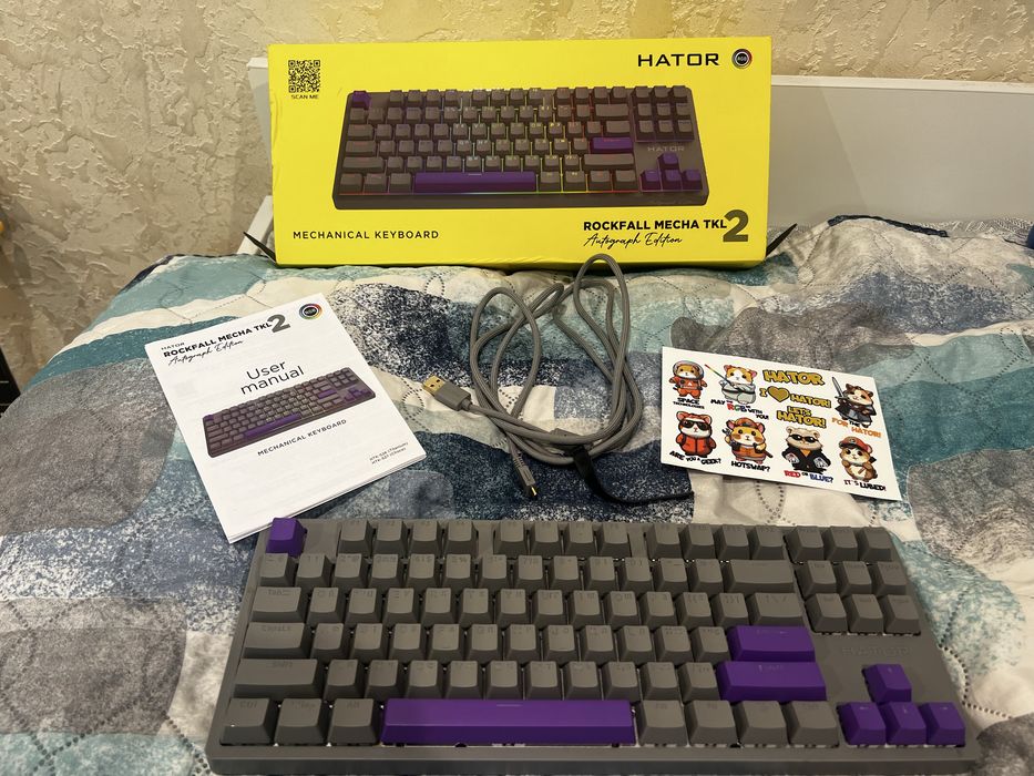 Механічна Клавіатура Hator Rockfall Mecha Tkl 2 Autogtaph Edition