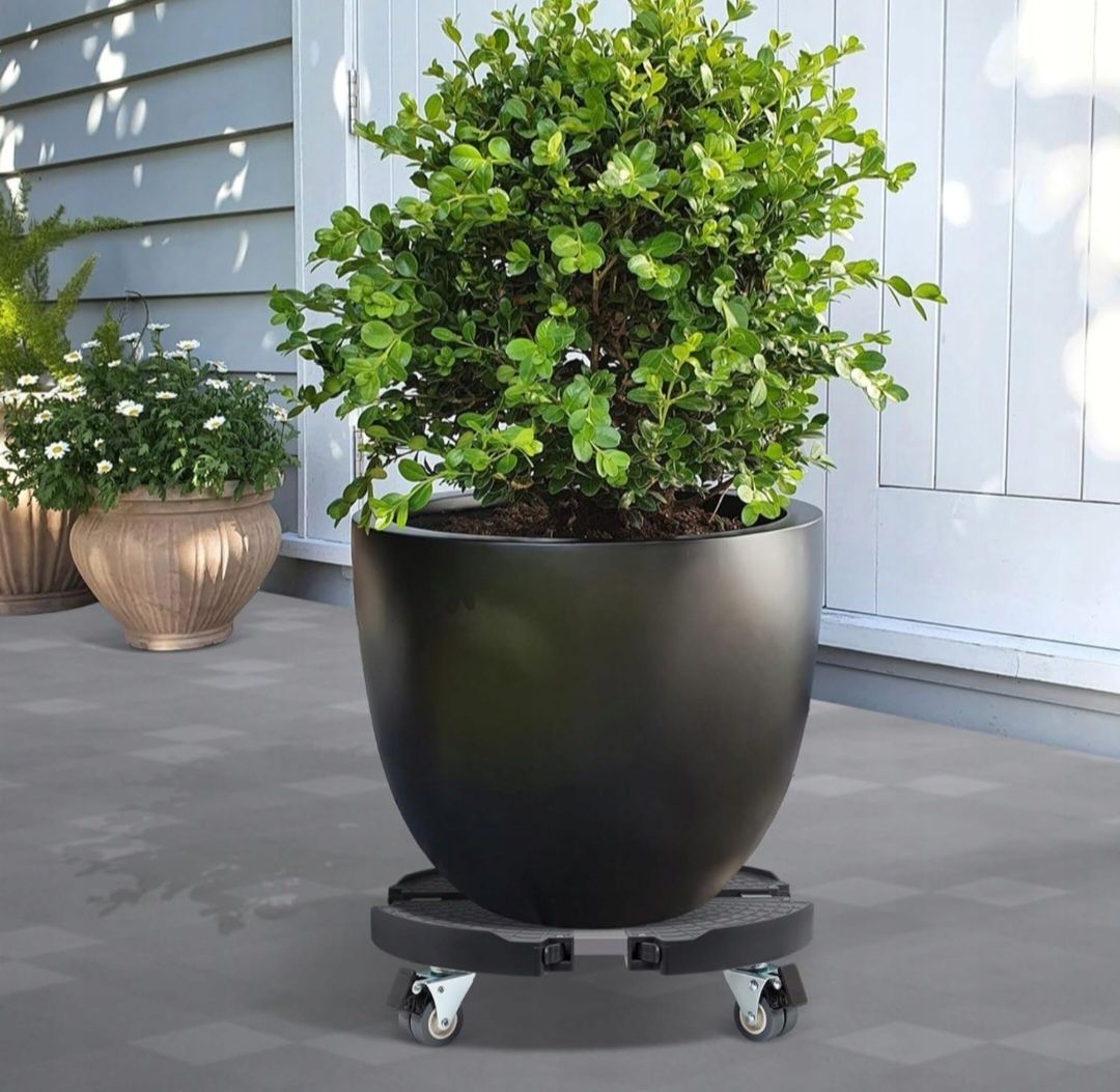 2szt Stojak na rośliny z kółkami nośność 200 kg regulowany 40-54cm,