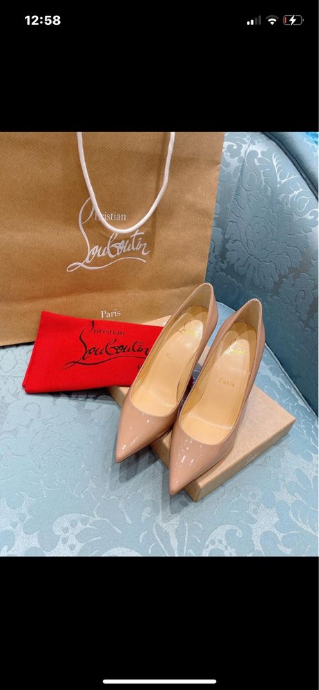 Підбори лодочки туфлі louboutin
