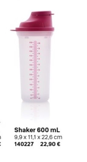 Shaker 600ml Tupperware