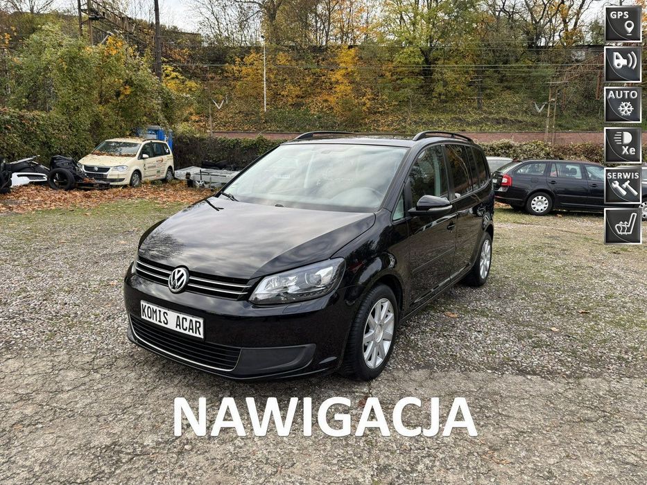 Volkswagen Touran 1.4TSi-140km-6-Bieg.-Nawigacja-Ksenon-PDC-Klimatronik-Tempomt-Komputer