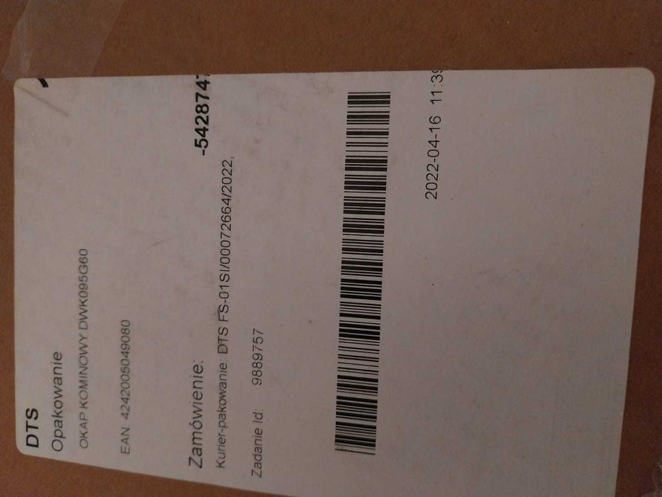 Sprzedam okap kuchenny Bosch DWK095G60