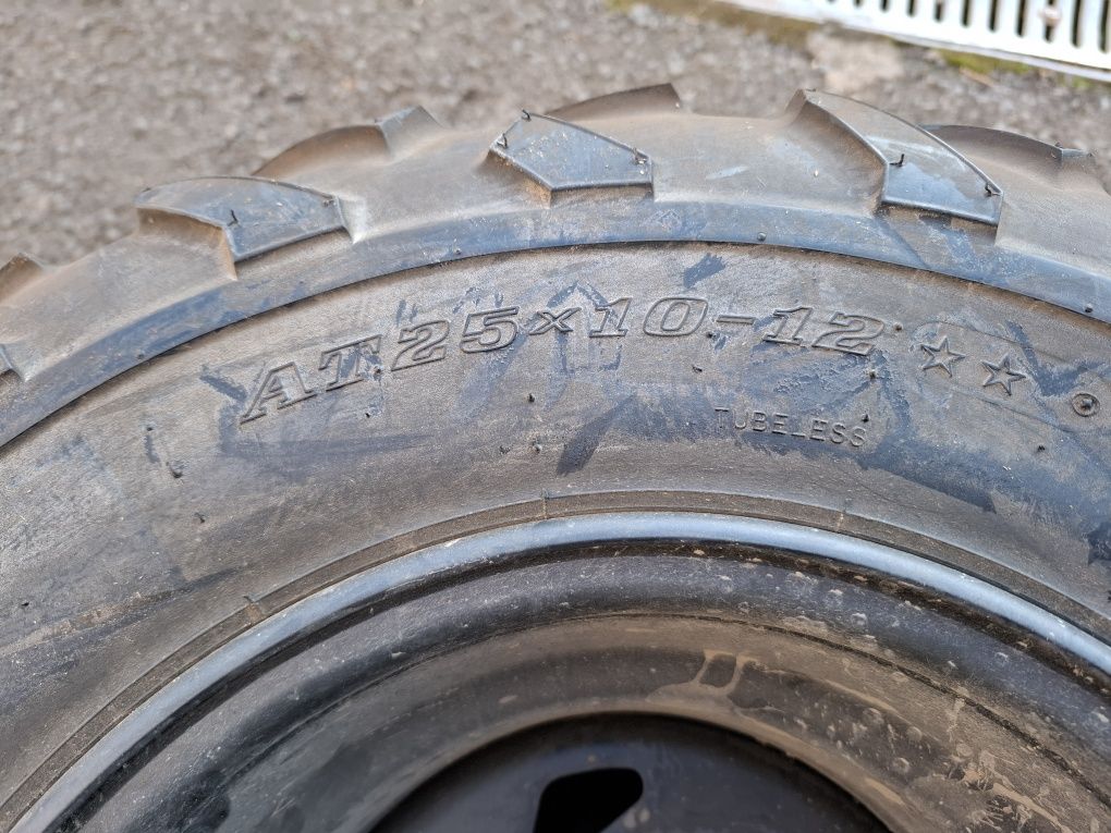 Koła Dunlop 25x10-12 quad buggy