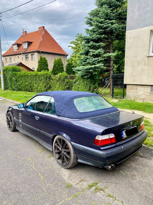 BMW e36 1.8 benzyna Cabrio*Alu 18” Borbet*Skory*Klima*Grzane fotele