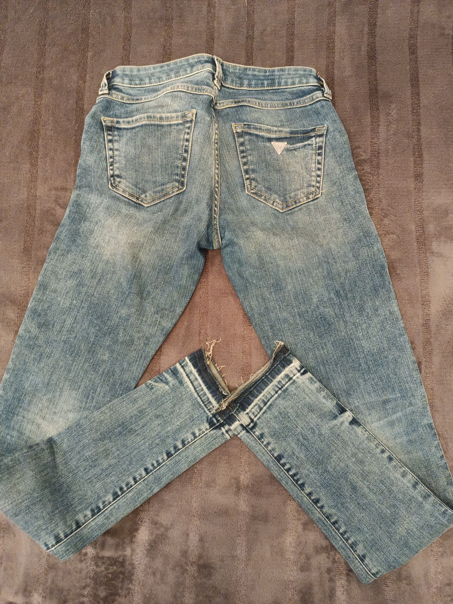Jeansy rurki guess rozmiar 36