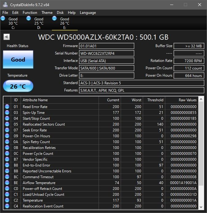 Dysk twardy WD5000AZLX 500GB