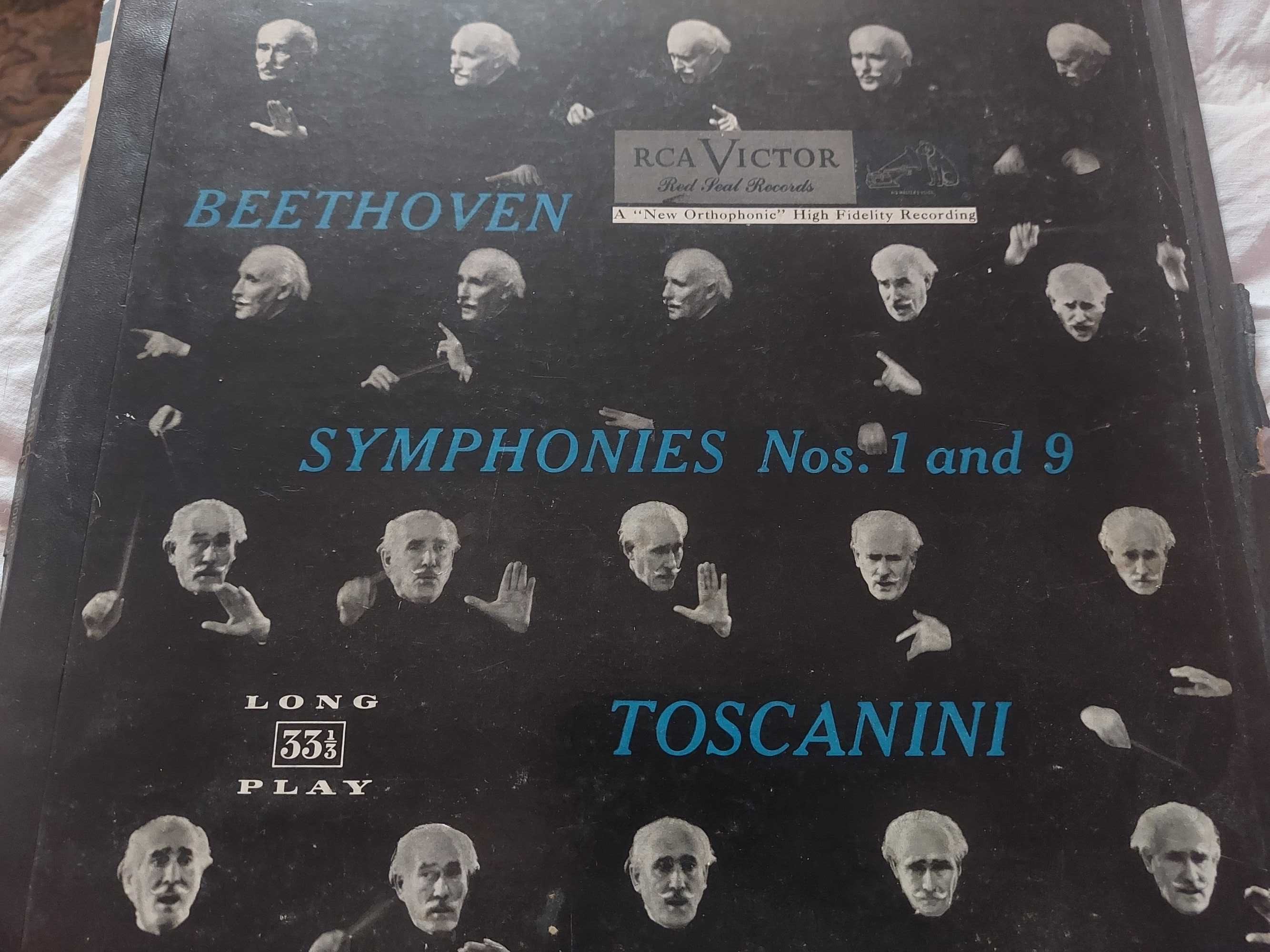 Płyta winylowa Beethoven Symphonies Nos. 1 and 9 Toscanini 2 płyty