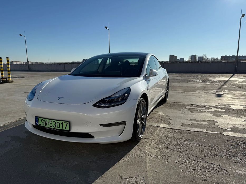 Tesla Model 3 pierwszy właściciel w PL, stan idealny