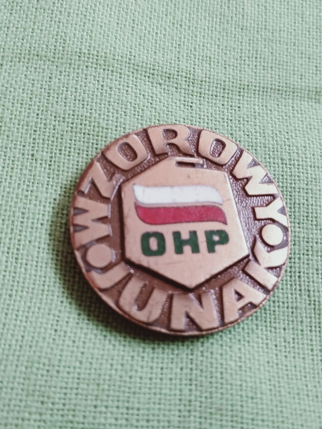 OHP  PRL medal i wpinka