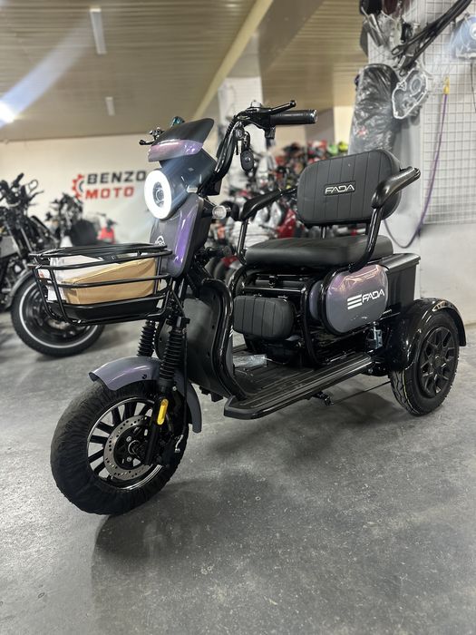 Електротрак електротрицикл Fada Oldi Max 1100w