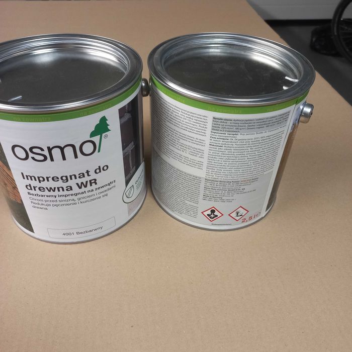 Impregnat Osmo WR do drewna bezbarwny