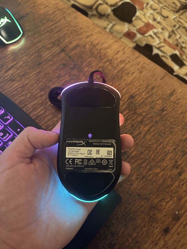 HyperX pulsefire surge Hyper x мишка компʼютерна компьютерная