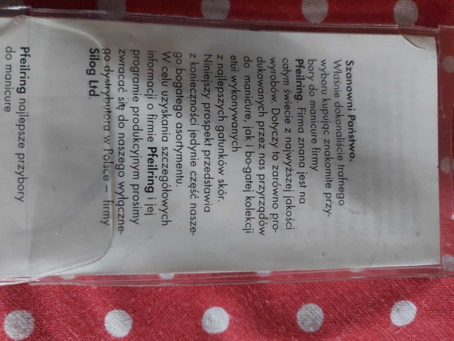 Cążki do paznokci pfeilring