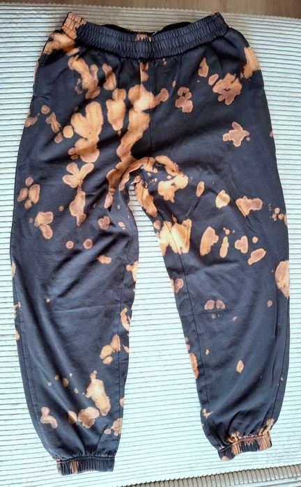 New Look szerokie dresy spodnie młodzieżowe tye dye M/L