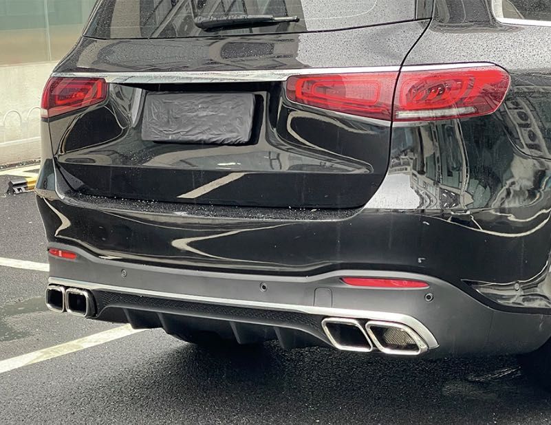 Диффузор и насадки GLS63 GLE63 AMG для Mercedes GLS X167 GLE W167 C167