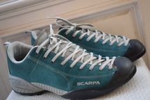 замшевые кроссовки кросовки кросівки Scarpa р. 41 26.5 см