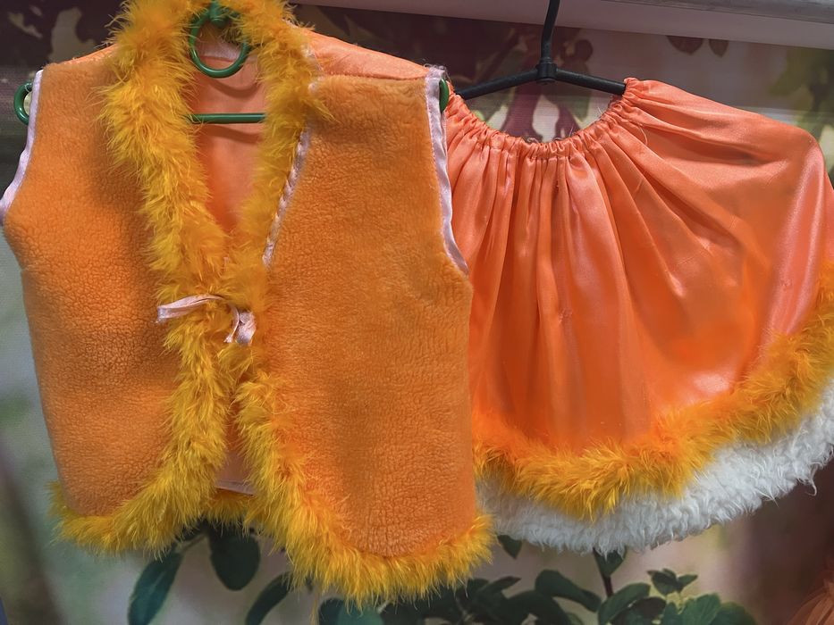 Костюм лисички  на свято яскравий