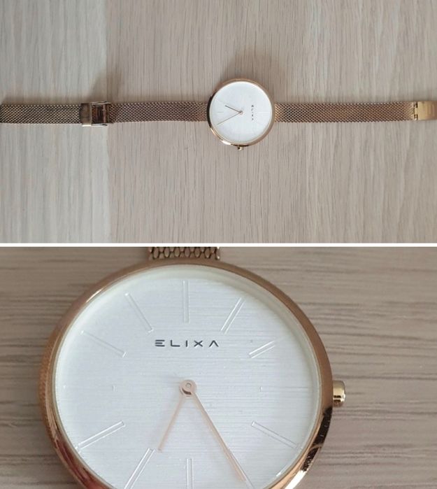 Zegarek Apart Elixa Beauty w kolorze platynowym