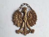 Polski orzeł godło państwowe wzór 1927 r. (7,5 cm)
