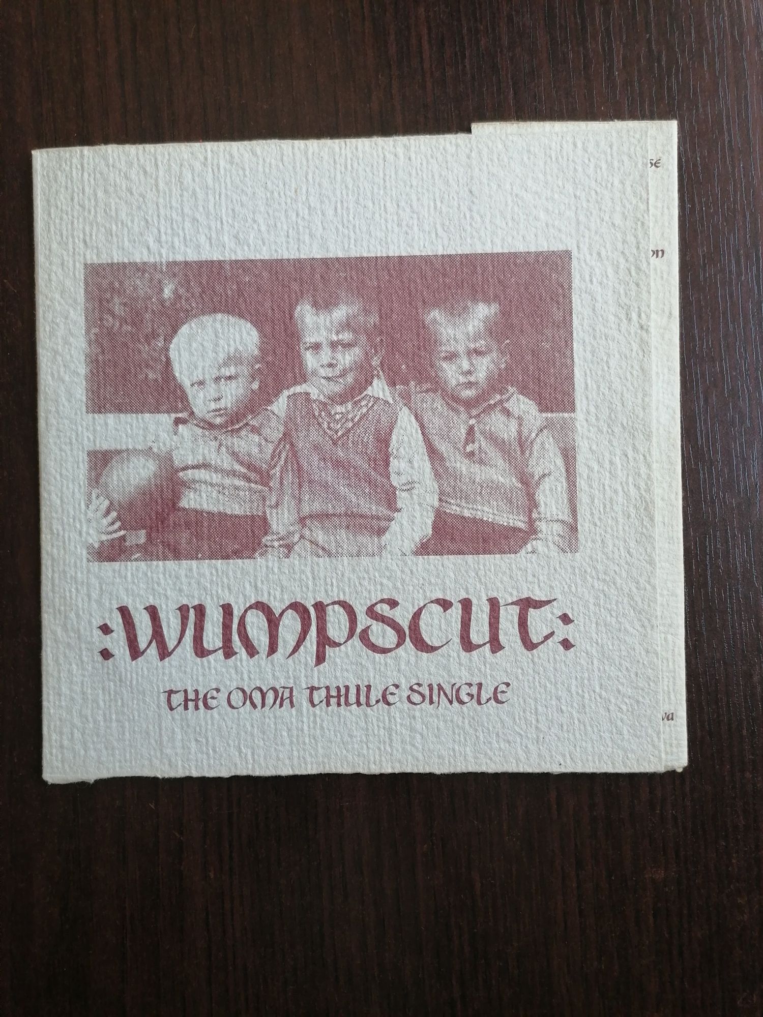 Wumpscut płyta winylowa,, The Oma Thule Single"