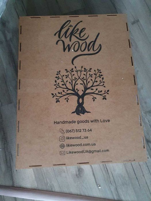 Сімейне Дерево «Family Tree» XL 200x111 см. Темний Горіх