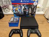 Konsola PS4 slim 1 TB stan idealny