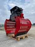 Pinca de triagem demolicao com rotor