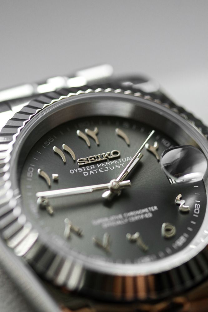 Zegarek Custom Seiko Mod Arabic