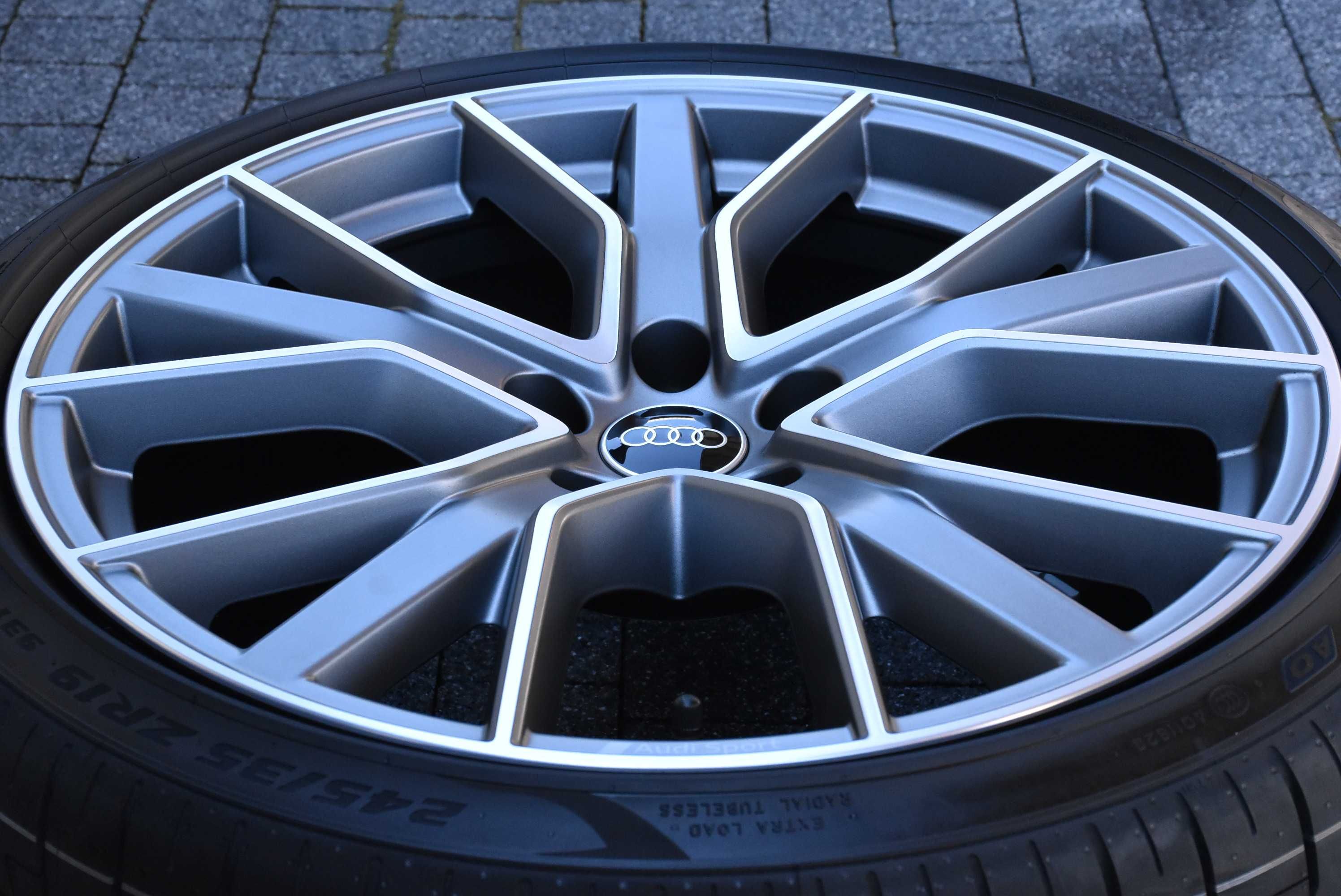 NOWE Koła OEM Audi A4 B9 8W 19" NOWE Pirelli AO 2025r oryginał A4 B8