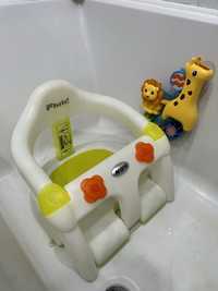 Стільчик для купання у ванній новонароджених малюків
