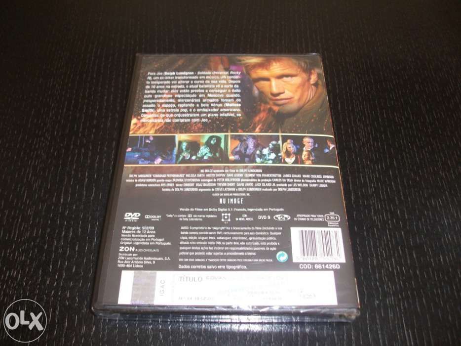 DVD "Comando de Resgate" original, novo