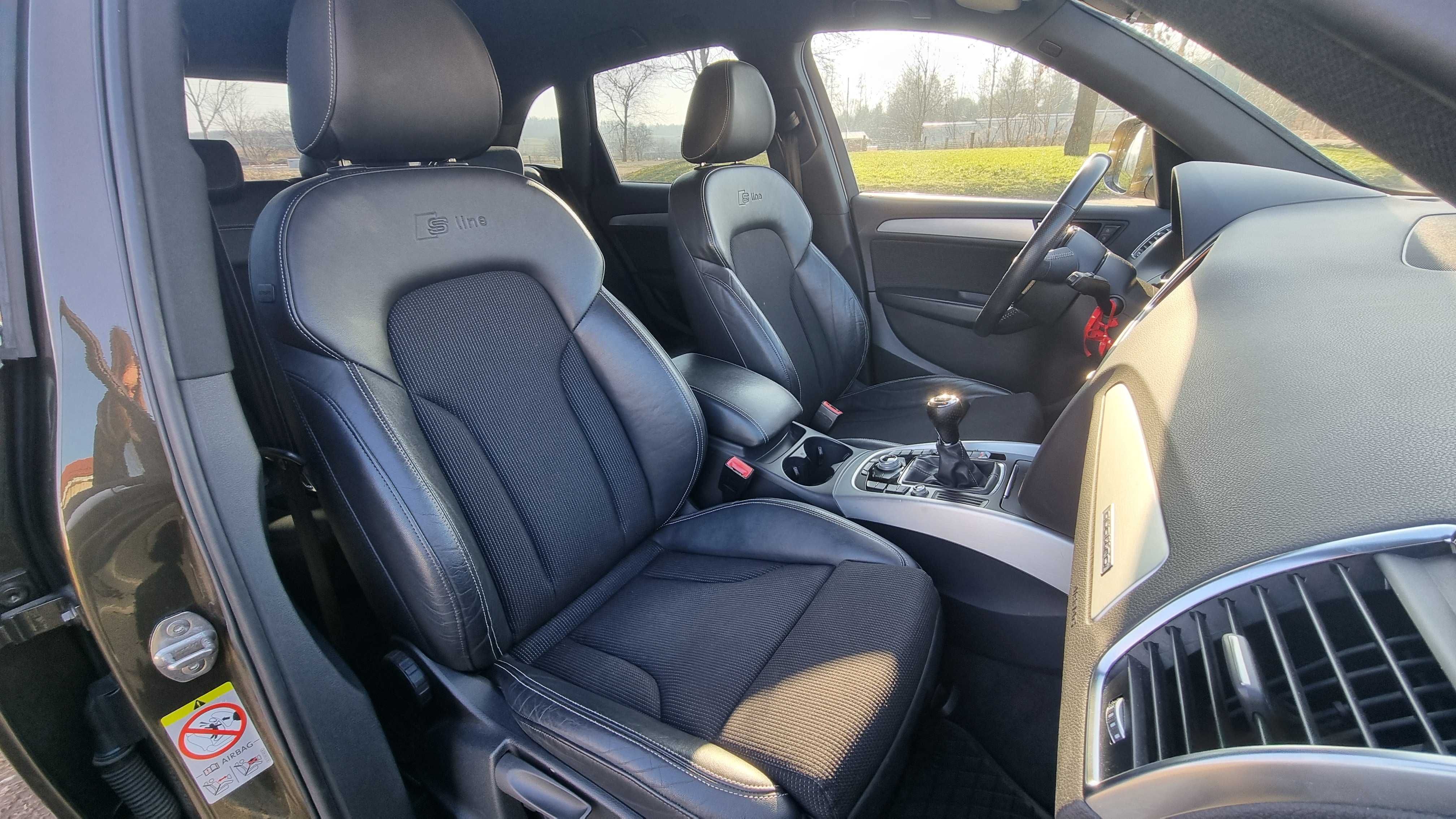 Audi Q5 2.0 TDI 177km Quattro S-line Webasto LIFT PRYWATNY 2xAlu