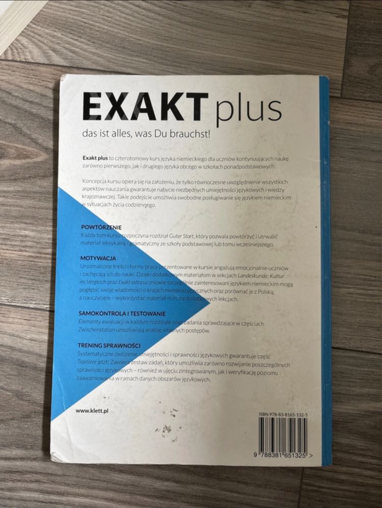 podręcznik do j niemieckiego exakt plus 2