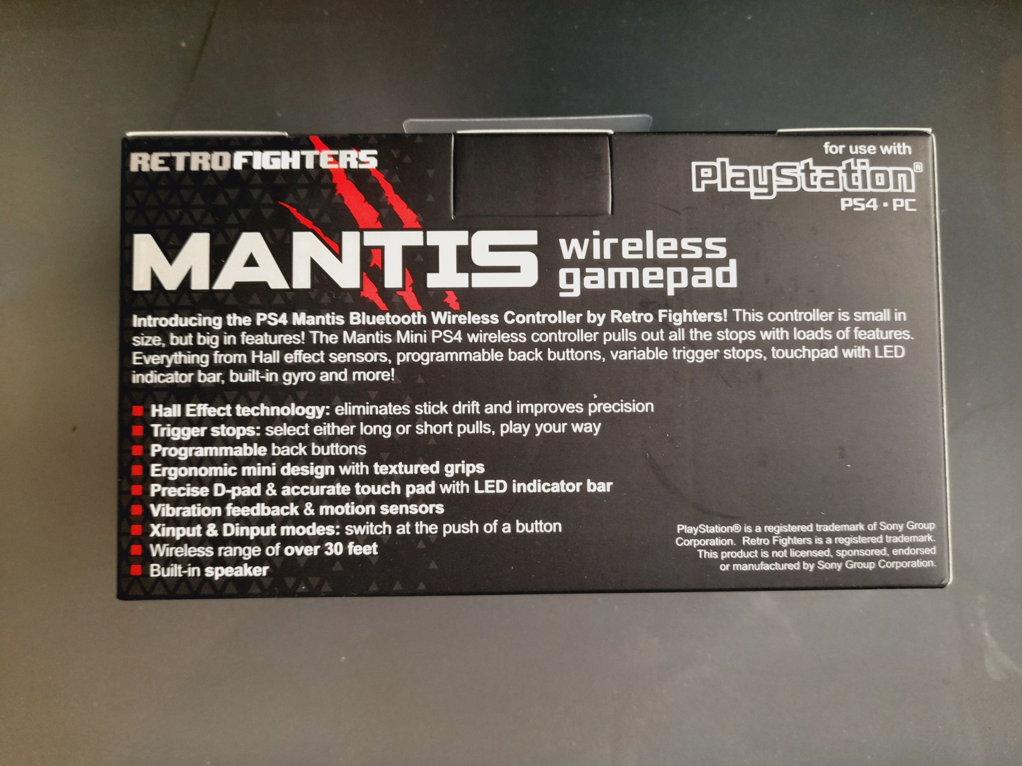 PS4 - Mantis (comando) da RetroFighters lacrado