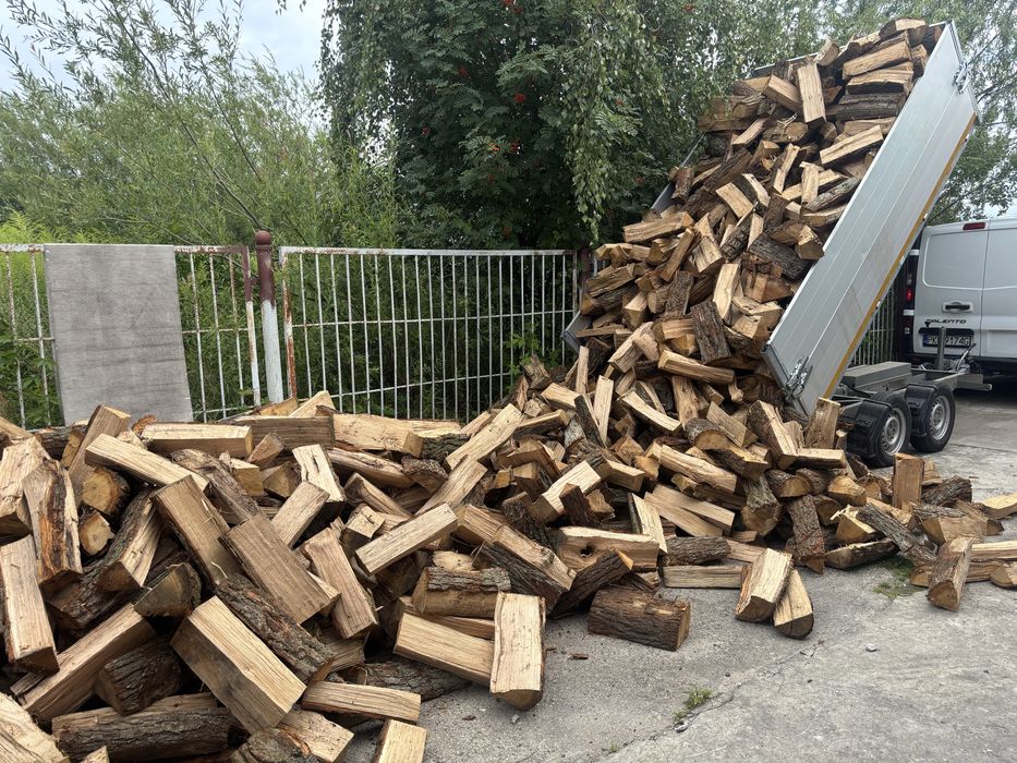 Drewno Opałowe Kominkowe Drzewo.Sosna.Brzoza.Akacja.Buk.Grab.Dąb.SUCHE