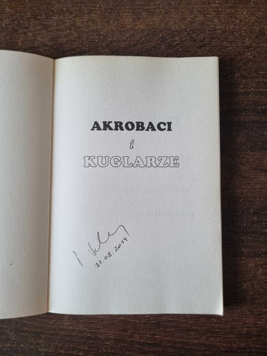 Akrobaci i kuglarze Kwiatek