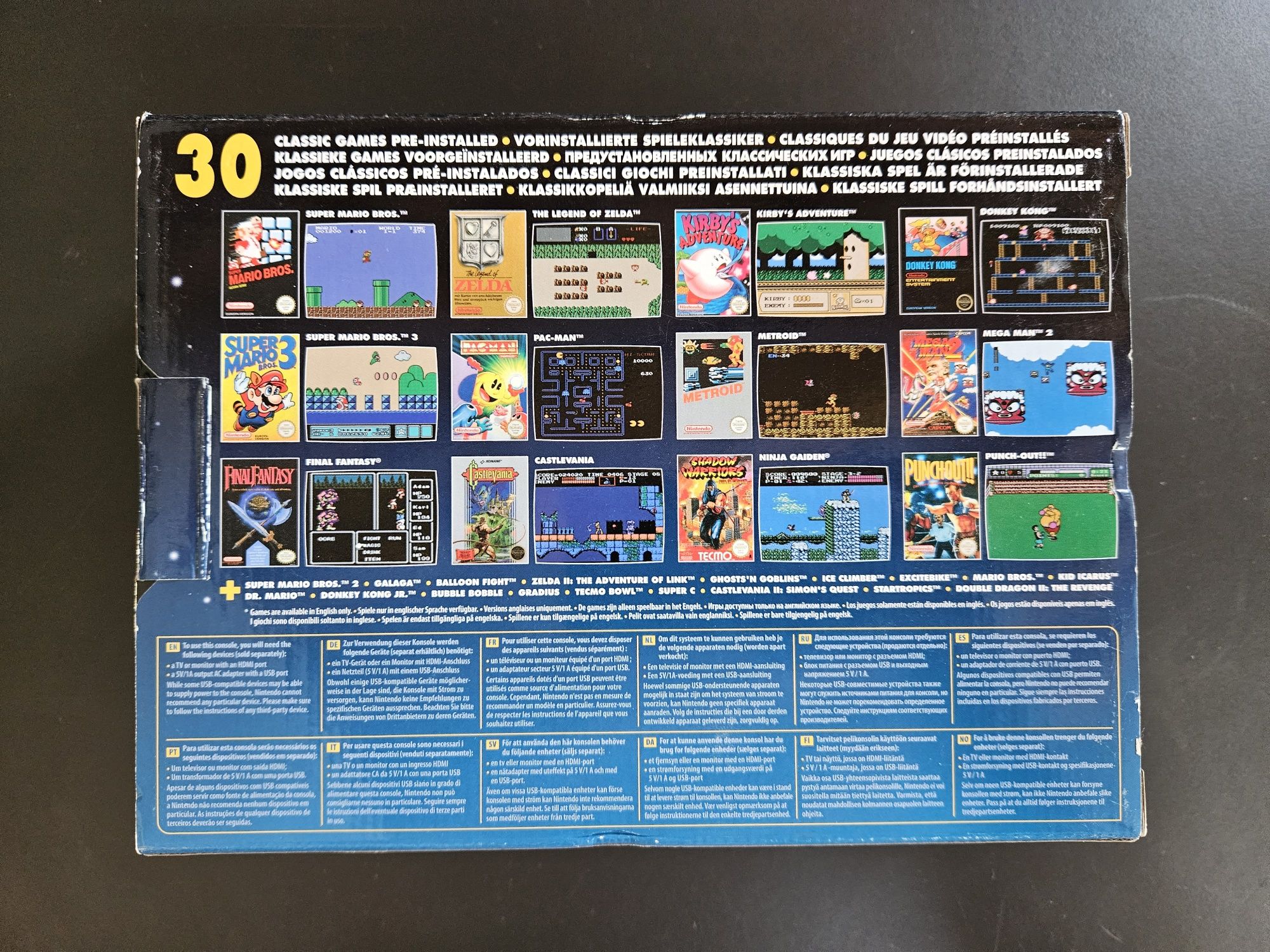 Nowe nintendo classic mini, nes, 2 oryginalne pady