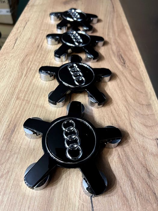 Dekielki kołpaczki do felg aluminiowych AUDI 135mm Oryginał^ pająki