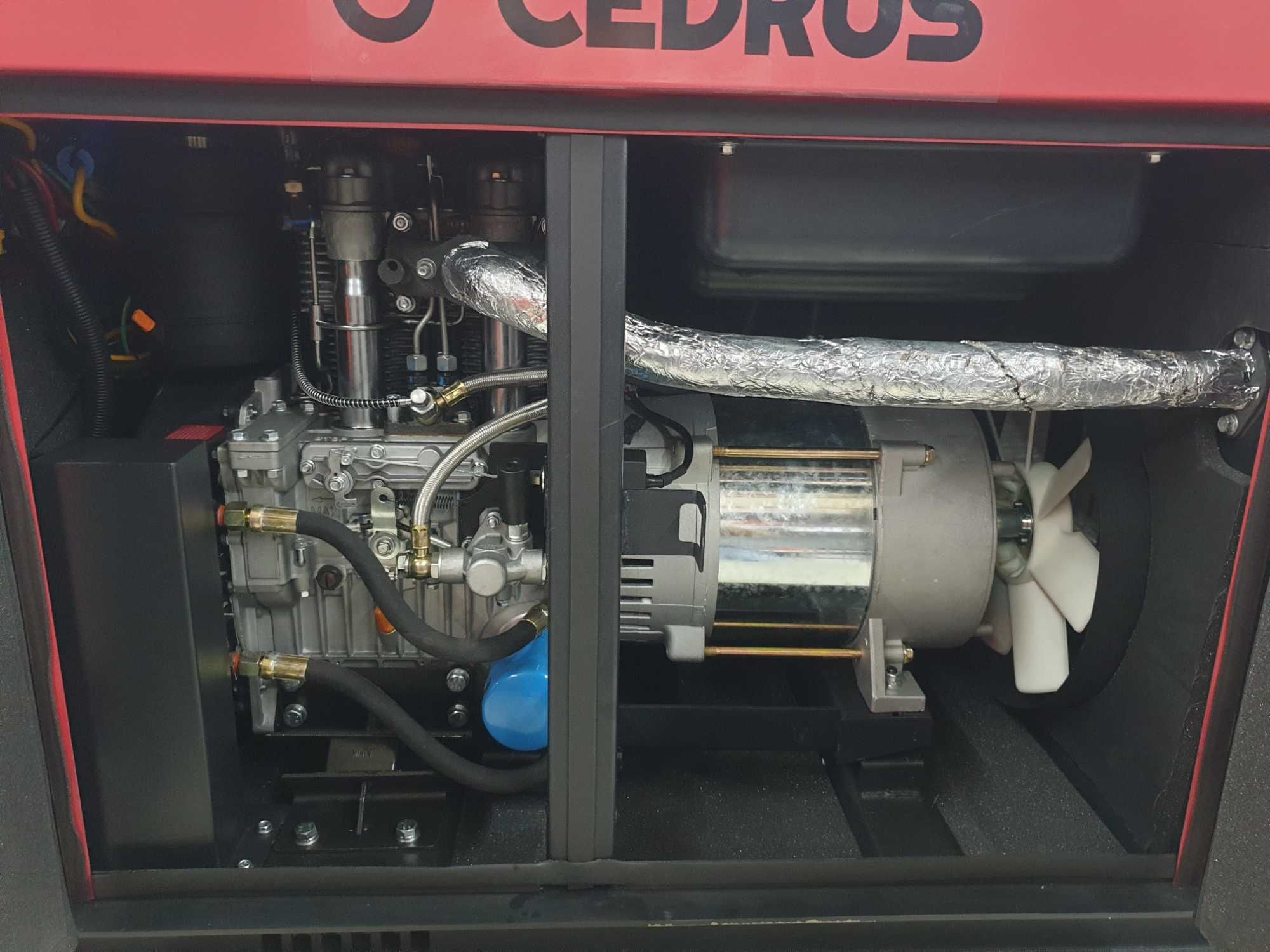 Agregat prądotwórczy generator prądu Diesel cedrus KD292FA 996cm3,12kW