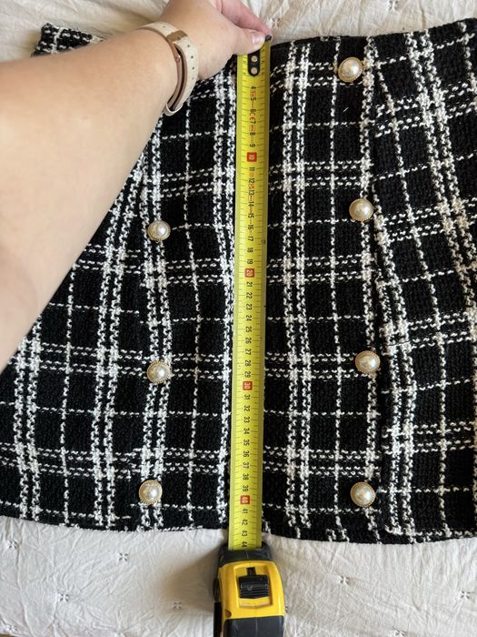 Spodnica w krate elegancka