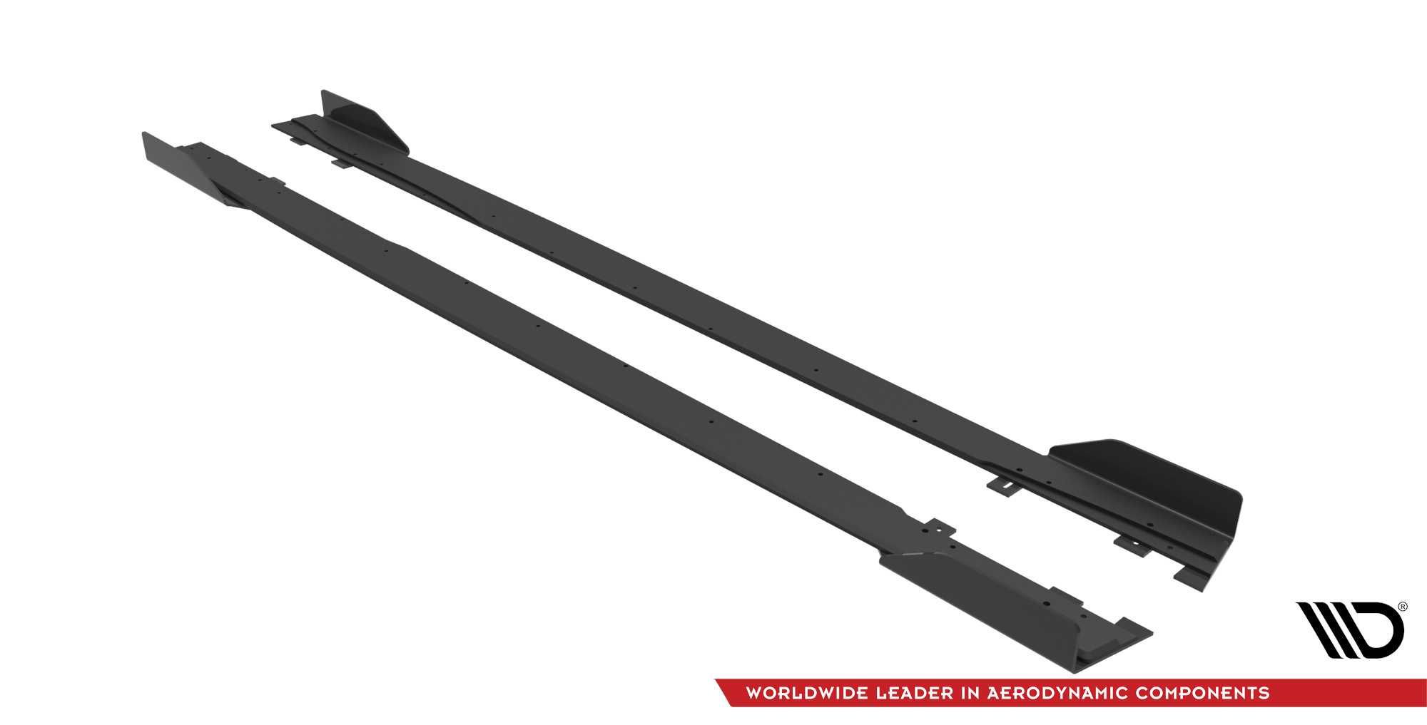 Laminas + Spliters laterais Maxton Design | Mercedes A35 AMG