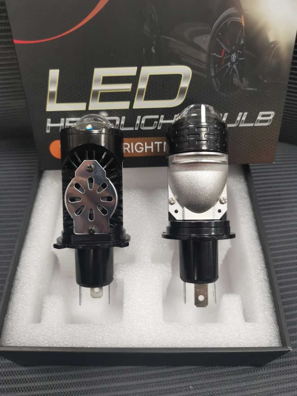 LED Лінзи H4 Bi-Led