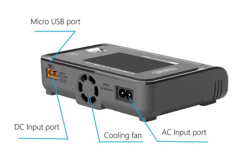 Новое четырёхканальное зарядное устройство ToolkitRC Q4AC (XT60)